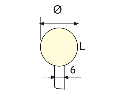 B6 Tipi Saplı Parlatma Keçesi - 1