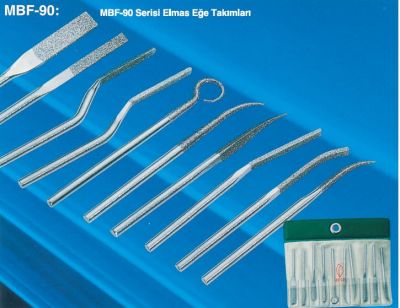 Elmas Makine Eğeleri MBF-90 Serisi - 1