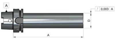 Fener mili kontrol mastarı ISO 12164-1 6 - 2