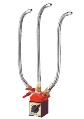 Manyetik Ayaklı Metal Sulama Hortumu (3'lü) - 1