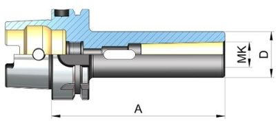 Mors adaptörü DIN 6383 3 - 2