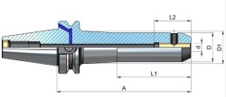 Veldon Tutucu DIN 6359 Silindirik Şaftlı DIN 1835-B (Form ADB) 5 - 3